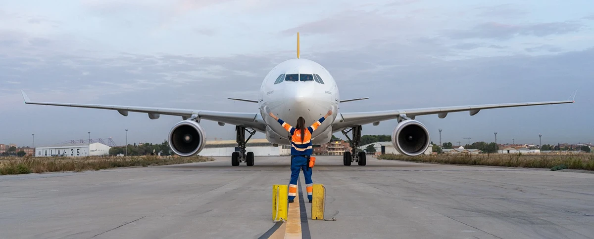 El A330 EC-MJA en Getafe para su transformacin a MRTT. Foto: Airbus